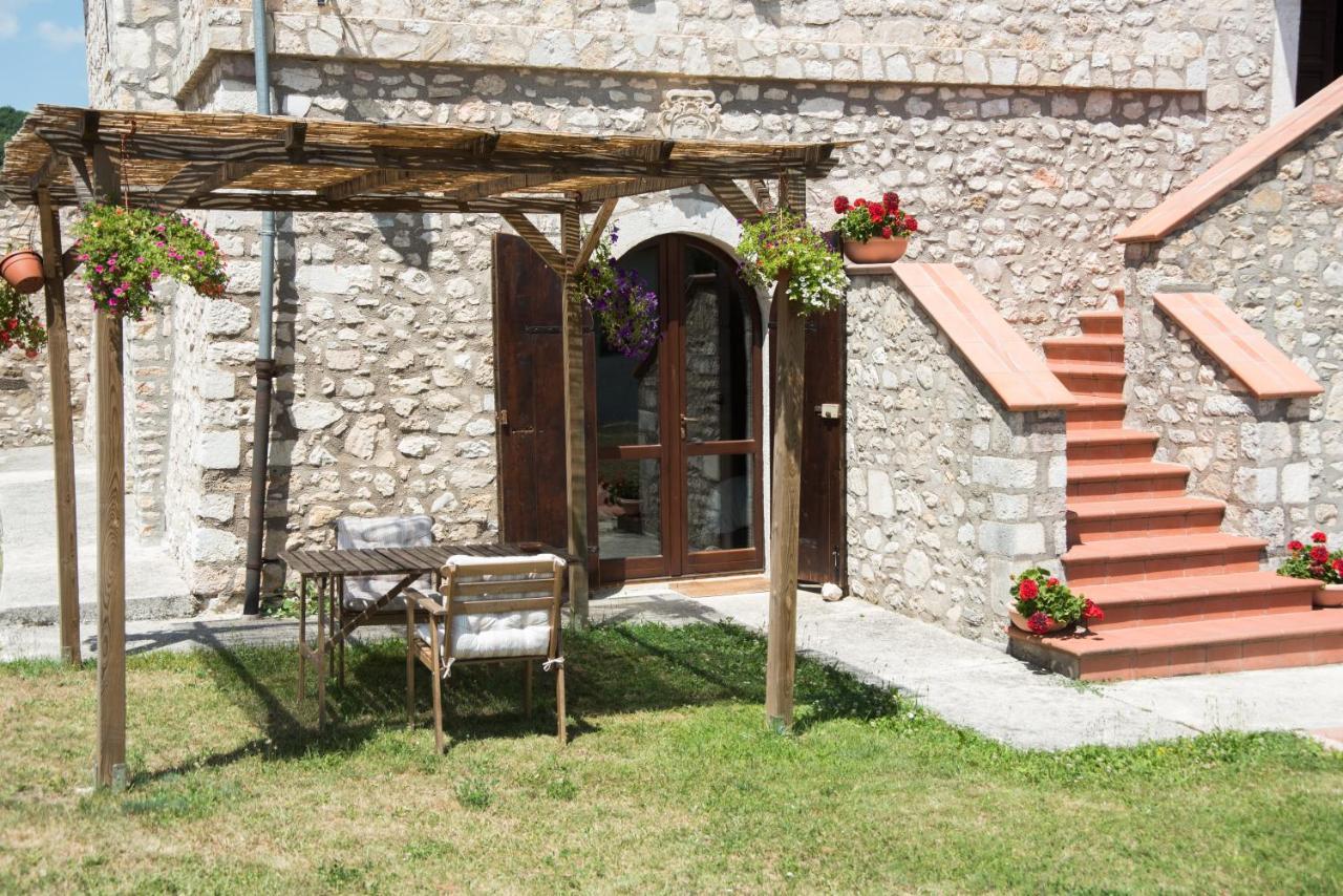 Agriturismo La Commenda-Adults Only Cascia Kültér fotó