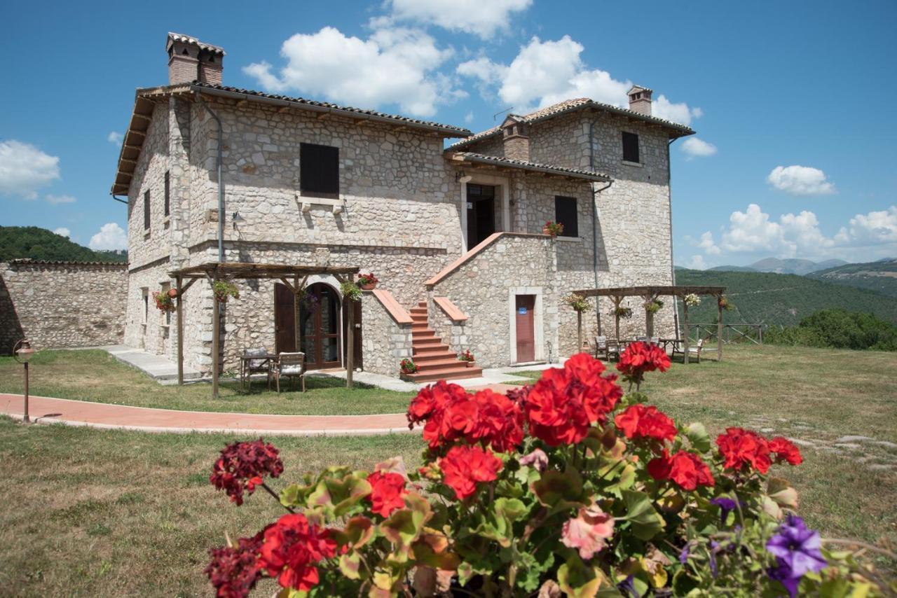 Agriturismo La Commenda-Adults Only Cascia Kültér fotó